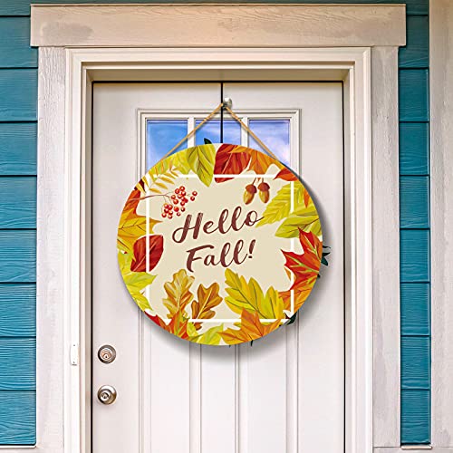 16 Inch Round Wood Circles Unfinished Round Wood Cutouts for Crafts, Door Hanger Painting and Wood Burning (8 Pieces) Jetec