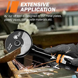 Air Cut off Tool, WP WORKPAD 3 inch Cut Off Tool with 5Pcs Die Grinder Cut Off Wheels,18000RPM, Pneumatic Cutting Machine Metal Sheet Cutter Tool Kit WP WORKPAD