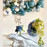 Bride to Be Wooden Sign for Backdrop- Custom Engagement Party Decorations, Bridal Shower Sign- Personalized Wooden Name Sign- Premium Birch Wood- WHOLESALE WOODCUTS