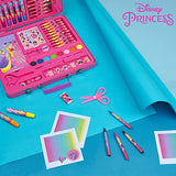 Disney Princess Art Set, Arts and Crafts for Kids 60 Pieces Colouring Sets for Girls Creative Drawing and Painting Sets for Children Art Supplies Disney