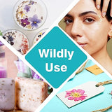 Resiners 100Pcs Dried Pressed Flowers for Resin Molds, Real Pressed Flowers Dry Leaves Kit for Art Crafts Resin Jewelry Making Scrapbook Supplies Resiners