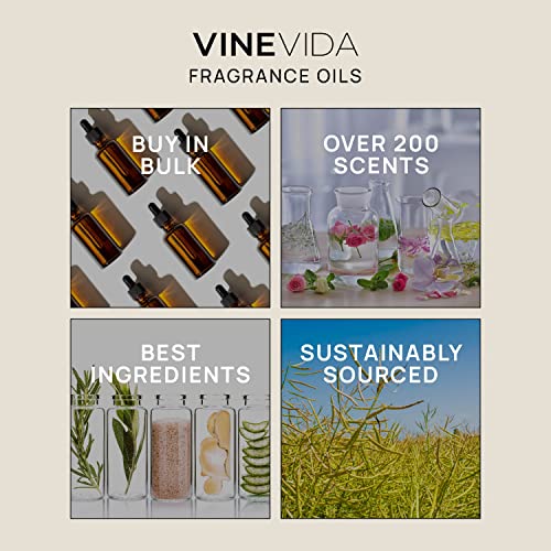 VINEVIDA [4oz] A Thousand Wishes Fragrance Oil for Candle Making Scents for Soap Making, Perfume Oils, Soy Candles, Home Scents Oil Diffusers, Bath - WoodArtSupply