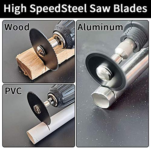 Cutting Discs for Dremel Rotary Tool, 3 Different Saw Blades to Meet Your Different Needs, Cutting Wheel Set Can Cutting FOTYBEI