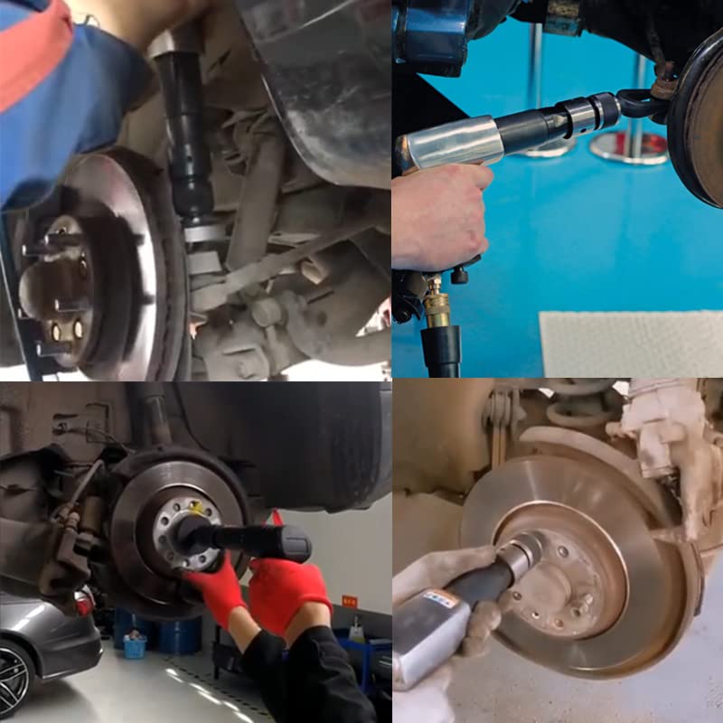 MYOYAY Air Hammer with 16-Piece Tool plus Set,Multi-functional Pneumatic Hammer,Air Hammer Piece Chisel Set MYOYAY