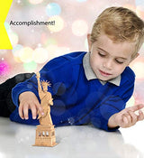 Puzzled 3D Puzzle The Statue of Liberty Wood Craft Construction Model Kit, Educational DIY Wooden Toy Assemble Model Unfinished Crafting Hobby Puzzle Puzzled