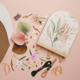 Craft Crush DIY String Art Craft Kit - Floral Interior Design DIY Activity for Teens & Adults - Complete String Art Kit with Embroidery Thread, Foam Craft Crush