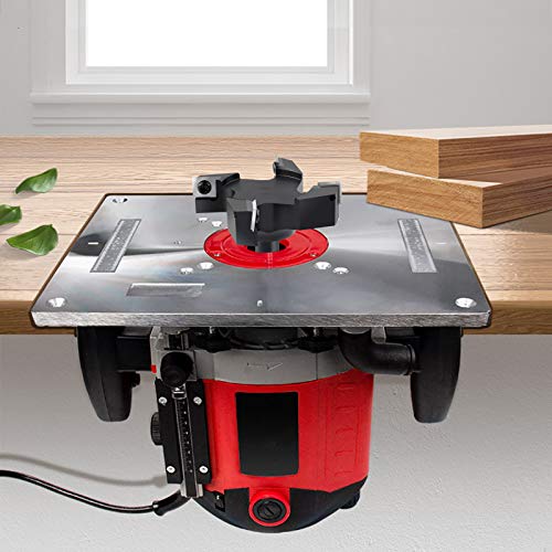 CNC Spoilboard Surfacing Router Bit, 1/2" Shank 3" Cutting Diameter, Carbide Insert Slab Flattening Router Bit Planing Bit Wood Planer Bit BINSTAK