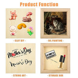 CYEAH 6x6 inch Wood Panel Boards Set of 15, Unfinished Wood Canvas Boards Wooden Panel Boards for Crafts, Painting, Pouring, Arts Use with Oils, CYEAH