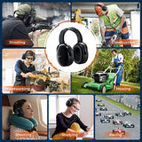 Ear Protection for Shooting, Noise Cancelling Headphones for Autism, Adjustable Noise Cancelling Ear Muffs for Adults, Earmuffs Hearing Protection Onhear