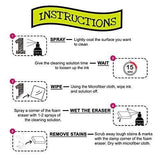 Chalkola Art Bundle - 10 Bold Colors + Natural Spray Cleaner Chalkola