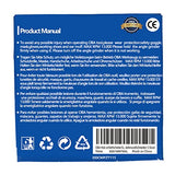 OBA Wood Carving Disc Set 3 PCS 4-1/2" Wood Grinding Wheel Sets with 7/8" Arbor for Angle Grinder Grinding and Polishing OBA