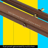 MEEDEN Easel Stand for Wedding Sign: Wood Tripod for Poster Board - Wooden Easel Standing for Display Welcome Picture MEEDEN