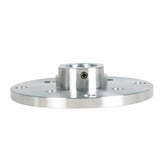 kimllier 6-Inch Steel Lathe Faceplate Wood Lathe Face Plate Fit for 1-1/4-Inch x RH 8Tpi Spindle with Locking Set Screw to Lock on Spindle kimllier