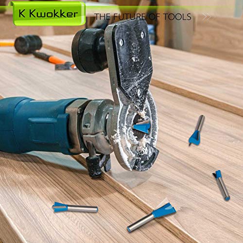 K Kwokker Dovetail Router Bit 1/4 Shank, Dovetail Jig for Router, 1/2" 3/4" 3/8" 5/8" 7/8" Dia Wood Milling Cutter Tool for The Construction of Boxes K Kwokker
