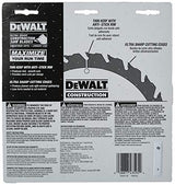 DEWALT Circular Saw Blade, 6 1/2 Inch, 90 Tooth, Vinyl Cutting (DW9153) DEWALT