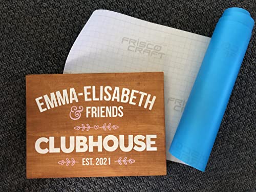 Frisco Craft Blue Stencil Vinyl Masking Film (12” x 30ft) Frisco Craft