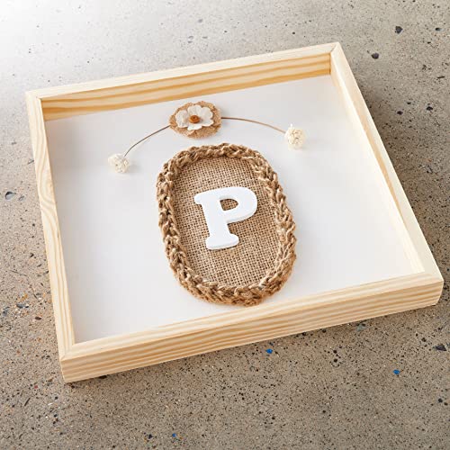 12”; x 12”; Whitewashed Framed Wood Sign by Make Market® ArtMinds