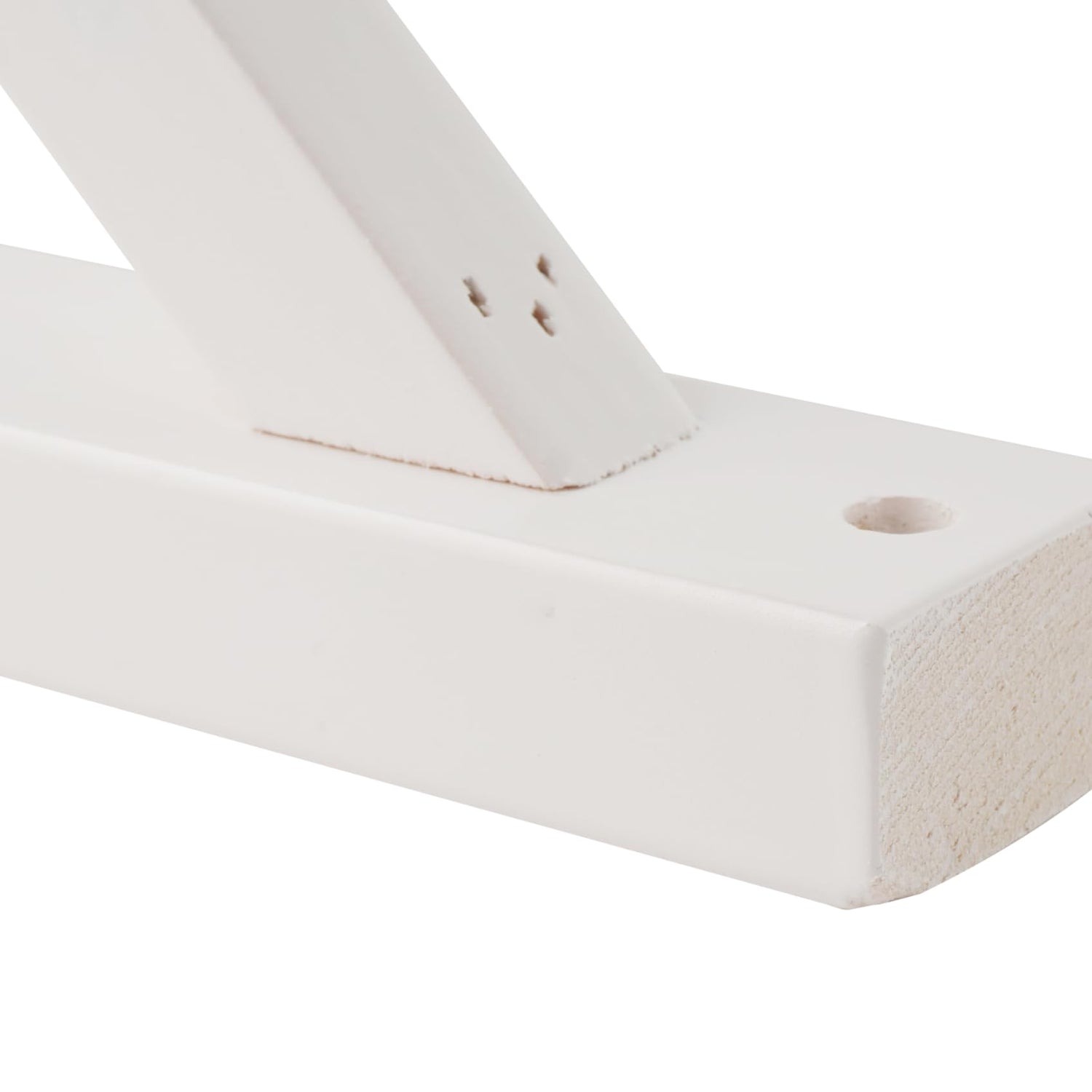 2 Pack Wall Mount Wood Shelf Bracket Triangle Wooden Shelf Brackets for Plank Sconce Plug in Pendant Lamp Decorative DIY Wood Bracket Include OVOV