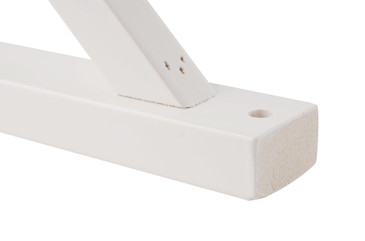 2 Pack Wall Mount Wood Shelf Bracket Triangle Wooden Shelf Brackets for Plank Sconce Plug in Pendant Lamp Decorative DIY Wood Bracket Include OVOV