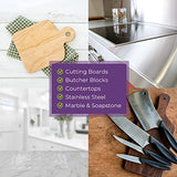 US+ 32oz 100% Pure Mineral Oil - Cutting Board Oil - Food-Grade - USP - Restores & Protects Cutting Boards, Butcher Blocks, Countertops, Steel US+