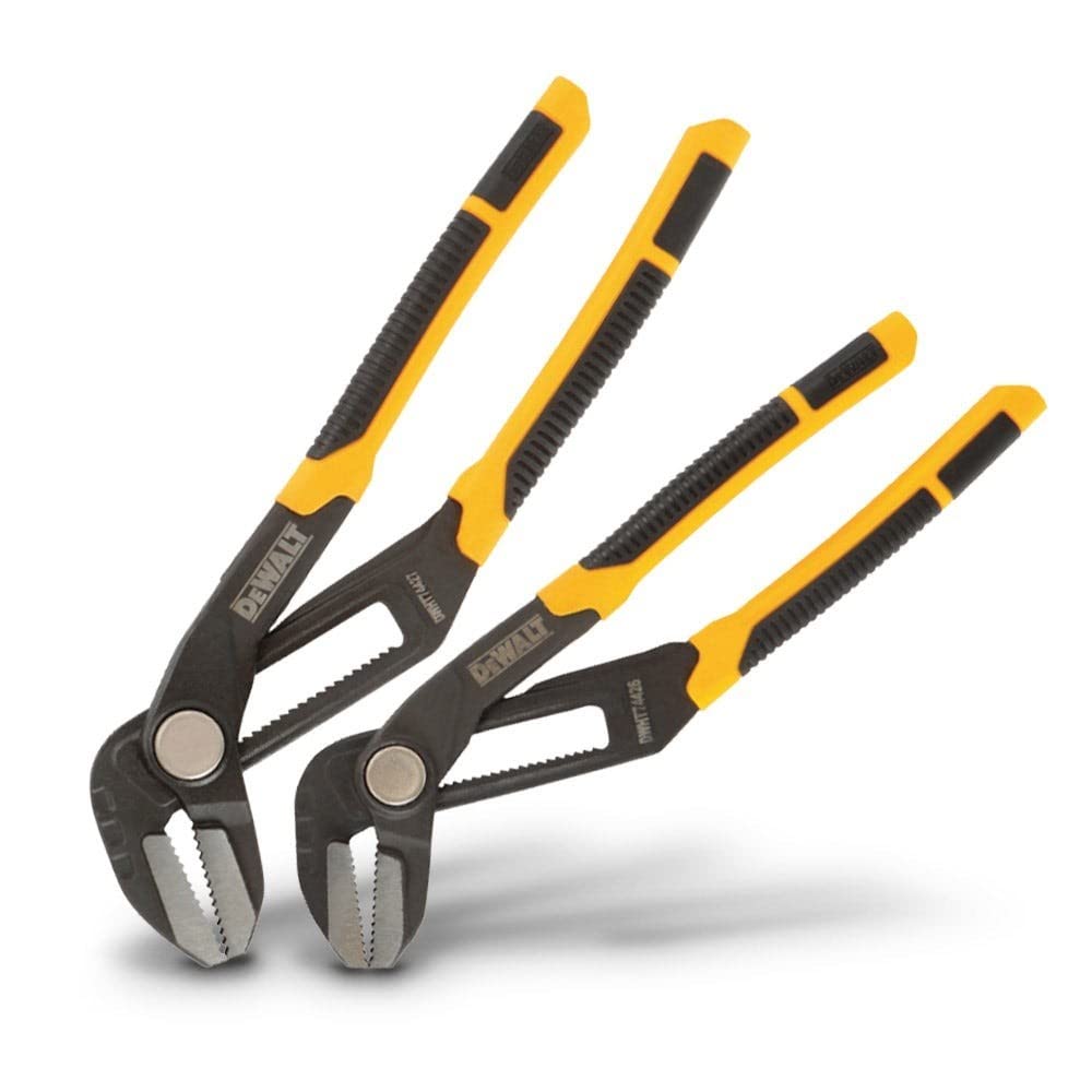 Dewalt DWHT74428 8-inch and 10-inch Pushlock Pliers Set DEWALT