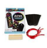 Melissa & Doug Scratch Art Bookmark Party Pack Activity Kit - 12 Bookmarks Melissa & Doug