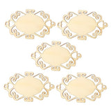 Anneome 5pcs Wedding Decor Unfinished Wood Shapes Wooden Slices Blank Wooden Hanging Heart Decorations Embellishments for Crafting Wood Decor Anneome