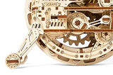 UGEARS Mechanical Monowheel 3D Puzzle Kit | Movable Unicycle Wooden Puzzle Craft Set and Thinking Task for Adults | 3D Model Kit Made of Wood Idea UGEARS