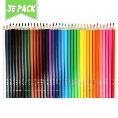 Mr. Pen- Colored Pencils, 36 Pack, Soft Core, Colored Pencils for Adult Coloring, Coloring Pencils, Color Pencils for Kids, Color Pencil Set, Mr. Pen