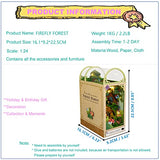 Roroom DIY Book Nook Kit, DIY Dollhouse Booknook Bookshelf Insert Decor Alley,3D Wooden Puzzle with Book Nook Bookshelf Insert Wood Bookend Model Roroom