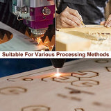 Frylr Walnut Plywood 8pcs - 12"x12"x1/8" A/A Grade Walnut Plywood Wood Sheets - 3MM Thickness Unfinished Wood for Crafts, Laser Cutting and Frylr