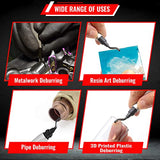 AFA Tooling - Deburring Tool with 10 Extra High Speed Steel Blades - Works on Metal, Resin, PVC Pipes, Copper, Plastic and 3D Printed Edges - AFA Tooling Approved for Automotive