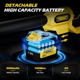 TROOZY Cordless Pole Saw & Mini Chainsaw 2-IN-1, 21V 3Ah Battery Powered 6 Inch Brushless Electric Rotatable Pole Saw, 15-Foot Max Reach & Troozy