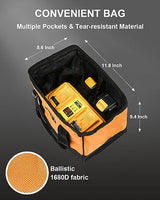 2-Pack Replacement for Dewalt 20V Batteries and 2-Port DCB102 Battery Charger Station Kit - Compatible with Dewalt 12-20V Batteries, Including a Tool COOMYXIN