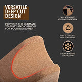 Guitar Neck Rest Cradle + Guitar String Winder Tool and Guitar String Cutter - Guitar Accessories Tool Kit for luthier Repair, Maintenance and G-String Music