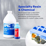 Specialty Resin & Chemical Cast-a-Mold 30TF (1/2 Gal) | RTV Liquid Silicone Mold Making Kit | Silicone Rubber Molding Kit for Casting Epoxy Resin, SPRESIN