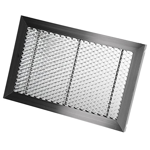 Laser Honeycomb Cutting Table Board, Honeycomb Working Table 300x200x22mm Beehive Working Plate CNC Processed Laser Cutting Bed for Laser Engraving Hyuduo