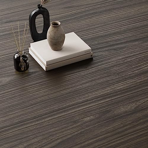 Mobili Fiver, Easy Extendable Dining Table, Dark Walnut, Made in Italy Mobili Fiver