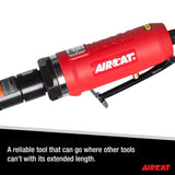 AIRCAT Pneumatic Tools 6275-A 1.0 HP 4-Inch Extended Inside Cut-Off Tool with Spindle Lock 14,000 RPM AIRCAT