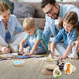 DALTACK 15PCS Large Rocks,Natural River Flat Rocks for Painting, 2"-3" Inches Stones for Arts & Craftingt DALTACK