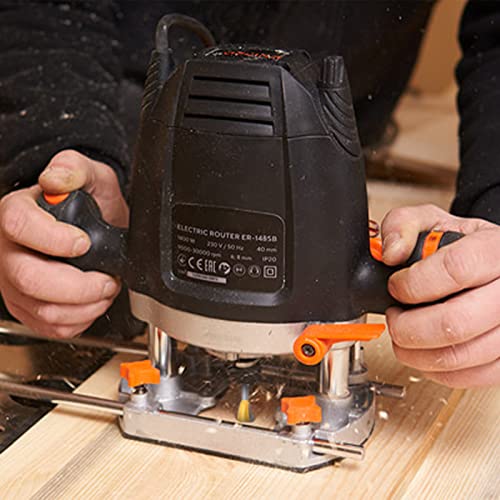 KOWOOD Dovetail Router Bit Set 6 Sizes with 1/4 Inch Shank ,Cutting Dia in 1/4" 3/8" 1/2" 5/8" 3/4" 7/8" Wood Milling Cutter Tool for Making Boxes KOWOOD