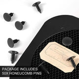 50pcs Honeycomb Pins, Honeycomb Laser Bed Clamps Fixing Needle Laser Engraver Accessories for 7.5mm Honeycomb Grid Replaces Honeycomb Laser Bed NQEUEPN