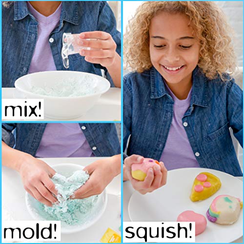 Just My Style You*niverse Sparkling Squishy Soaps, at-Home STEM Kits for Kids Age 8 and Up, DIY Shape Soaps, Chemistry Activities for Birthday