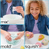 Just My Style You*niverse Sparkling Squishy Soaps, at-Home STEM Kits for Kids Age 8 and Up, DIY Shape Soaps, Chemistry Activities for Birthday Just My Style