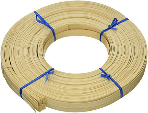 Commonwealth Basket 12FC Flat Reed 1/2-Inch 1-Pound Coil, Approximately 185-Feet - WoodArtSupply