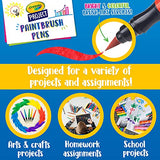 Crayola Washable No Drip Paint Brush Pens, Paint Set for Kids, 5 ct Crayola