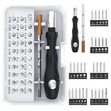 32 In 1 Small Screwdriver Set, Mini Magnetic Screwdriver Set – Contains 30 Bits Precision Repair Tool Kit, Torx Screwdriver Tool Sets for Eyeglass, TKISZYZR