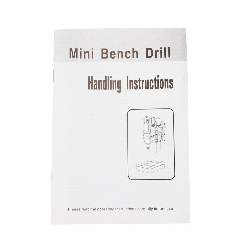 Mini Electric Bench Drill Press Stand Mini Portable Press Workbench Wood Drilling Machine Iron Wood for DIY 710W SHZICMY