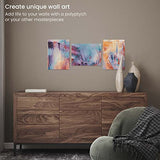 ARTEZA Canvases for Painting, Pack of 14, 11 x 14 Inches, Blank White Canvas Panels, 100% Cotton, 8 oz Gesso-Primed, Art Supplies for Acrylic Pouring ARTEZA