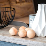 Rustic Woodcraft Supplies - 10 Hollow Wooden Spheres, 2.4 Inch - Unfinished Wood Decor - Wood Spheres for Custom Creations and DIY Projects AEVVV